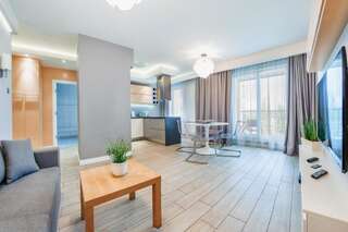 Апартаменты Apartamenty Sun & Snow Gdynia Altus Гдыня Апартаменты с балконом-7