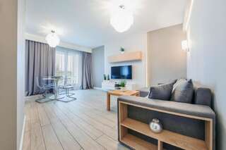 Апартаменты Apartamenty Sun & Snow Gdynia Altus Гдыня Апартаменты с балконом-27